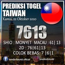 Prediksi Togel Taiwan Keluaran 22 Oktober Bandar Toto 4d Livedrawtogeltaiwan Taiwan Buku Persamaan