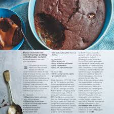 Birds Custard Powder Recipes Chocolate Baked Chocolate And Caramel Sponge Pudding With Chocolate Custard Food Baking Chocolate Custard