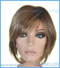 Details About Stylista Gabor Wig Color Sunlit Chestnut Gl10 12 Authentic Textured Bob Style