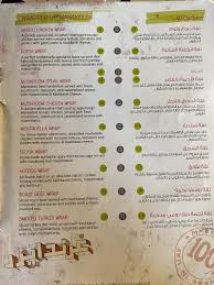 مطعم زاروب المنيو وراقام التواصل وحسابهم في الانستقرام