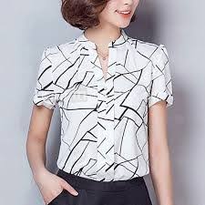 Camisa De Seda Feminina Manga Curta Resultado De Imagen Para Camisas Femininas Manga Curta De Seda Camisas Sociais Blusas Femininas Da Moda Modelo De Blusas Sociais