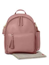 Skip Hop Greenwich Pink Backpack Diaper Bag