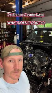 How much has my coyote swap cost? . . . #diy #coyote #coyoteswap  #coyoteswaptheworld #ford #fordbronco #obs #obsford #bronco #v8 #motorswap