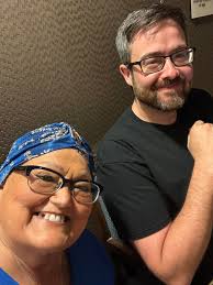 My hydration treatment went well today. Bloodwork all looked good. The next  Chemo is next Thursday. Got to see my friend Sheri. Please Pray for her.  She needs white cells to increase.