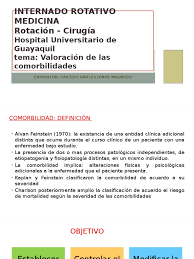 El diccionario de cáncer del nci define términos y frases de cáncer y medicina que son fáciles de entender. Valoracion De Las Comorbilidades 1 Comorbilidad Enfermedades Y Trastornos