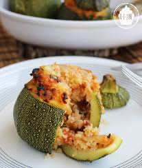 Courgettes Rondes Farcies Au Boulgour Courgette Ronde Farcie Courgette Ronde Courgettes Farcies