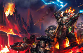 Maybe you would like to learn more about one of these? Wallpaper Space Marines Warhammer 40 000 Salamanders Primarch Volcano Images For Desktop Section Fantastika Download