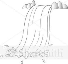 Rushing Cartoon Waterfall Nature Clipart Waterfall Drawing Drawing Scenery Waterfall Art Kids and beginners alike can now draw a great looking waterfall. rushing cartoon waterfall nature