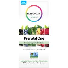 Prenatal One Multivitamin 120 Tablets By Rainbow Light Nutritional Systems At The Vitamin Shoppe