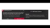 How To Fix The Default Radeon Wattman Settings Have Been Restored Error On Windows 10 8 7 Youtube