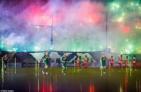 Head to head statistics and prediction, goals, past matches, actual form for super league. Panathinaikos Vs Olympiacos Overshadowed By Riots As Fireworks Flares And Chairs Are Thrown On The Pitch Daily Mail Online