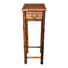Get the best deal for bedroom accent tables from the largest online selection at ebay.com. Vintage Boho Chic Tall Burnt Bamboo Plant Accent Table Chairish