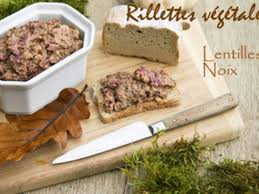 Rillettes Vegetales Aux Lentilles Et Noix Torrefiees Recettes Recette Recette Rillettes Noix