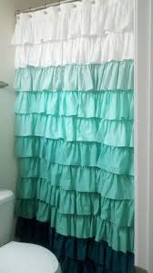 I Just Bought Mine Solid Turquoise On Ebay For 9 00 I Love It Looking For A Creative Wa Mermaid Bathroom Decor Ruffle Shower Curtains Mermaid Bathroom
