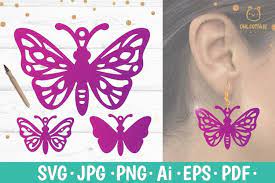 Free Free 334 Butterfly Earring Svg SVG PNG EPS DXF File