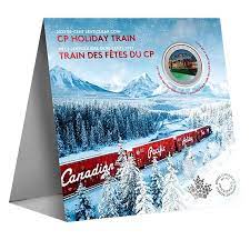 Canadian Christmas Train 2022 Cp Holiday Train – 2022 50 Cents Lenticular Coin – Royal Canadian Mint -  The Coin Shoppe