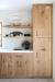 Modern Wood Finish Kitchen Cabinets