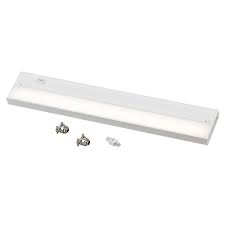 20 Inch Led Under Cabinet Light Direct Wire Plug In 2700k 120v White By Recesso Lighting Ucln20 2700 Wh Destination Lighting