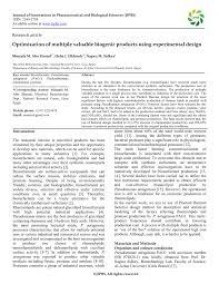 Modificarea anterioară, prin oug 18/2018, despre care am scris zilele anterioare nu a fost așa de consistentă. Pdf Optimization Of Multiple Valuable Biogenic Products Using Experimental Design