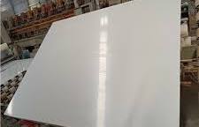 China Engineered Pure White Artificial Stone Marble Slab For ...