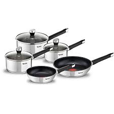 Tefal 5 Piece Emotion Stainless Steel Frying Fry Saucepan Https Www Amazon Co Uk Dp B01cncj9ko Ref Cm Sw R Pi Dp U X Fr Tefal Stainless Steel Pans Pan Set