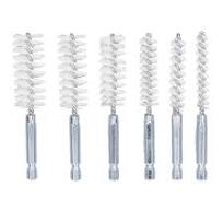Brosse tube pour bouteille de 10,2 cm, fil torsadé avec tige hexagonale de  6,35 mm pour automobile (nylon (blanc) : Amazon.ca: Maison