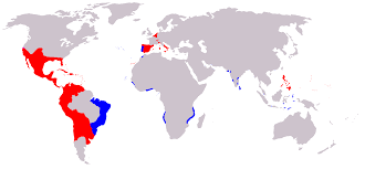 Spain's powerful world empire of the 16th and 17th centuries ultimately yielded command of the seas to england. Atlas Of Colonialism Wikimedia Commons