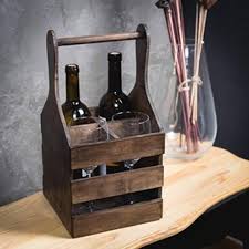 Wood Wine Holder Wine 4 Bottle Holder Wine Rack Wine Caddy Etsy In 2020 Wood Wine Holder Wooden Wine Rack Wine Holder