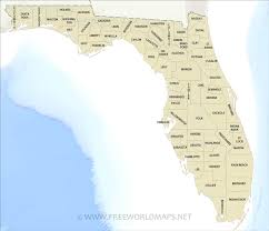 Florida county population map pdf. Physical Map Of Florida