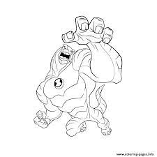 19088 ben 10 ultimatrix hits: Ben 10 Ultimate Alien Coloring Pages Printable