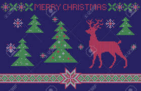 Don't forget to share with me what you make. Christmas Card Cross Stitch Pattern Imitation Lettering Merry Royalty Free Cliparts Vectors And Stock Illustration Image 67071289