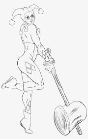 The animated series, and debuted in the 22nd episode of the series on september 11, 1992.while originally intended to appear in one episode as just the. Harley Quinn Coloring Pages Harley Quinn Color Sheet Free Transparent Png Download Pngkey