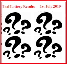 Thai Lottery Results 1st August 2019 1 08 2019