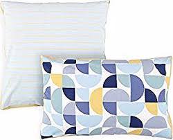 Jalla Taie D Oreiller Cap Ferret Percale Bleu 70 Fils Cm In 2020 Throw Pillows Pillows Galeries Lafayette