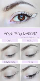 X • click here for. Angel Wing Eyeliner Makeup Tutorial January Girl Beauty Fashion And Lifestyle Blog