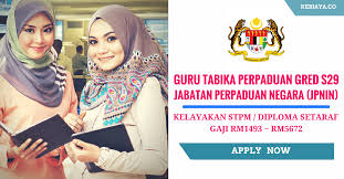 Jawatan Kosong Guru Tabika Perpaduan Gred S29 Jabatan Perpaduan Negara Dan Integrasi Nasional Jpnin Kerja Kosong Kerajaan