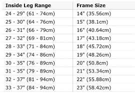 amazon co uk raleigh size guide