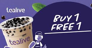 Tealive buy 1 free 1 promotion at 5 selected outlets from 18 september 2020 until 21 september 2020. Tealive Buy One Free One At Over Ten Selected Outlets From 6 18 December 2019