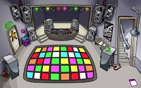the night club is a building in the middle of the town beneath the night club with the entrance hidden in a spea penguin wallpaper club penguin penguin dance
