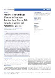 Pdf Are Mycobacterium Drugs Effective For Treatment
