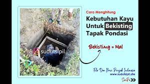 Berikut penjelasan singkat tentang cara menghitung material bekisting pada kolom pondasi tapak atau cakar ayam untuk bangunan bak rumah atau bangunan lainnya. Cara Mudah Menghitung Mal Bekisting Pondasi Tapak Ilmu Tanpa Kuliah Youtube