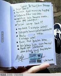 7 Surat Perjanjian Pacaran Yang Viral Bacanya Bikin Senyum Senyum Sendiri