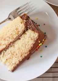 Yellow Butter Cake With Chocolate Frosting Recipe Recipe Yellow Butter Cake Butter Cake Cake