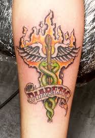 Medical Bracelet Tattoo Tattoos Medical Tattoo Diabetes Tattoo