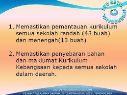 ~memastikan sistem pendidikan yang terdapat di daerah ini akan memenuhi matlamat kementerian palajaran malaysia. Mesyuarat Jawatankuasa Kurikulum Daerah Setiu 12013 27 Febuari