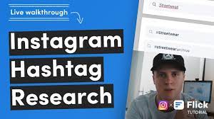 Instagram Hashtag Research Tool Flick Tutorial Youtube
