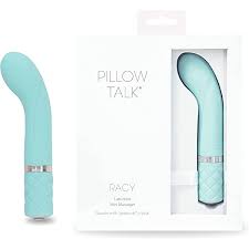 Amazon.com: Pillow Talk Racy Mini Vibrator, Flexible for Optimal G-Spot  Stimulation, Incremental Speed Control for Precise Power with Swarovski  Crystal Button, Rechargeable for Cordless Play (Teal) : Health & Household