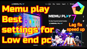 Experience all the same thrilling action now on a bigger screen with better. Memu Play Best Settings For Low End Pc Memu Play Lag Fix Free Fire Memu Play Pubg Lag Fix Youtube