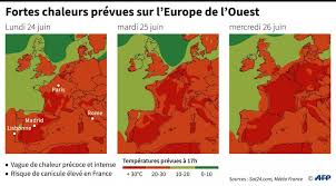 Chevron_left climatologie globale données climatologiques du jour climatologie du jour chevron_right climatologie de juin 2019 more_vert. Meteo France Prevoit Au Moins Six Jours De Canicule