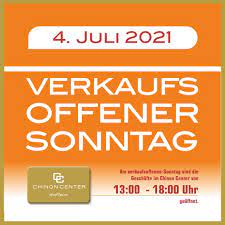 Mehrmals im jahr laden viele städte in deutschland zum sonntagsshopping ein. Verkaufsoffener Sonntag Am 4 Juli 2021 Chinon Center Hofheim